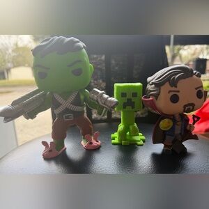 Superhero and Monster Action Figure Set